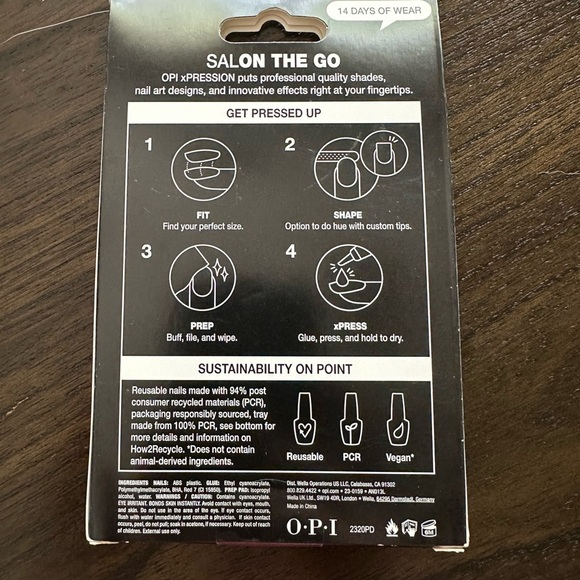 OPI xPRESSION Instant Gel Like Salon Manicure - Picture 2 of 5